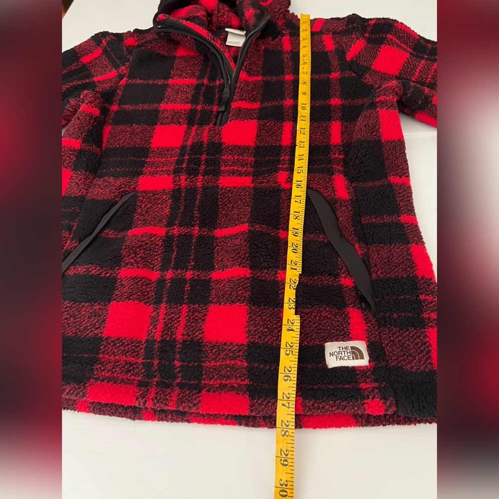 The North Face Women’s 2.0 Campshire Sherpa Pullover Hoodie 1/4 Zip - L - Picture 14 of 15